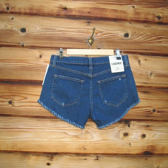 NWT L'agence Zoe Perfect Fit Denim Jean Shorts - Picture 5 of 8